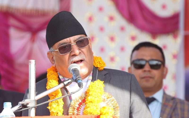 एक वर्ष कार्यकाल पुरा गरेको अवसरमा राष्ट्रका नाममा सम्बोधनगर्दै प्रधानमन्त्री