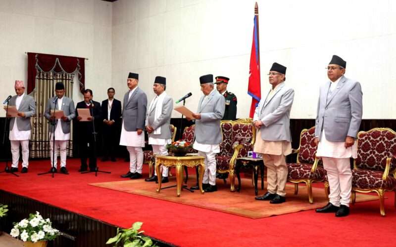 सत्ता गठबन्धन औपचारिकरुपमा परिवर्तन