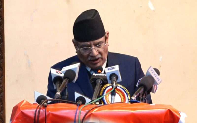 आफू रहुन्जेलसम्म नेपालमा राजनीतिक उथलपुथल भईरहन्छ : पुष्पकमल दाहाल