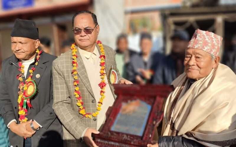 प्राचिन शहर दाेलखामा रहेको पुस्तकालय  ९ नाै बर्ष पछि पुर्ण निर्माण