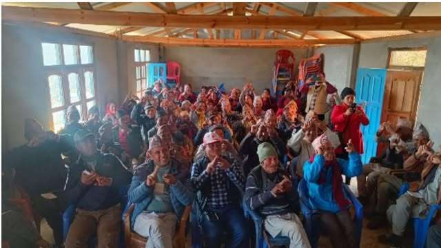 नेकपा एमाले पाटी कमिटीकाे दूरदृष्टिमा आधारित निर्माण तथा सुदृढिकरण कार्यशाला सम्पन्न।