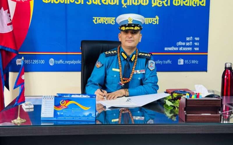 एसएसपी सुरेश काफ्लेको काँधमा उपत्यका ट्राफिकको नेतृत्व