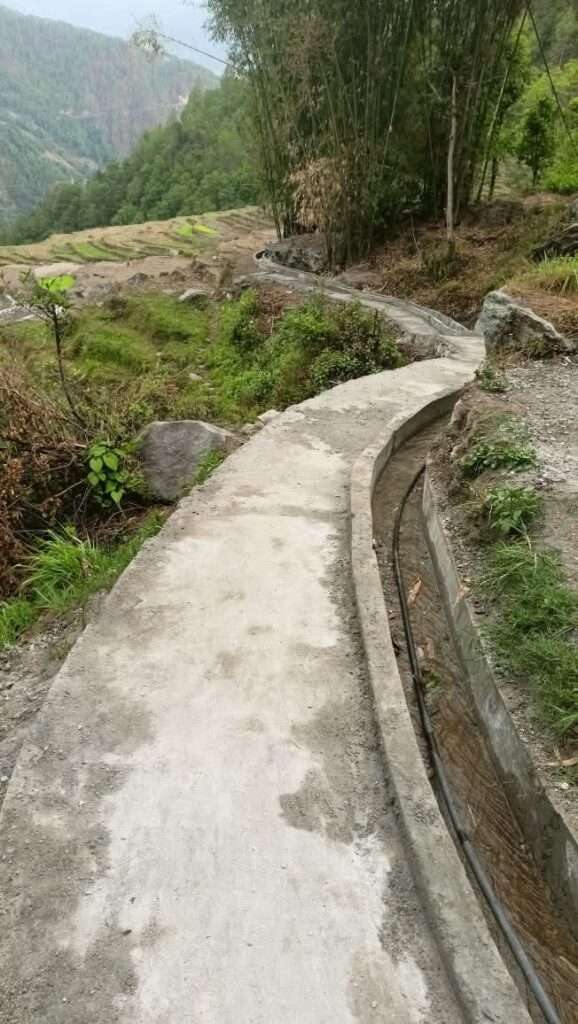 भिमेश्वर–४ जिलुमा छ्यानेखोला सिँचाइ आयोजना सम्पन्न, किसानलाई सहज सिँचाइ सुविधा