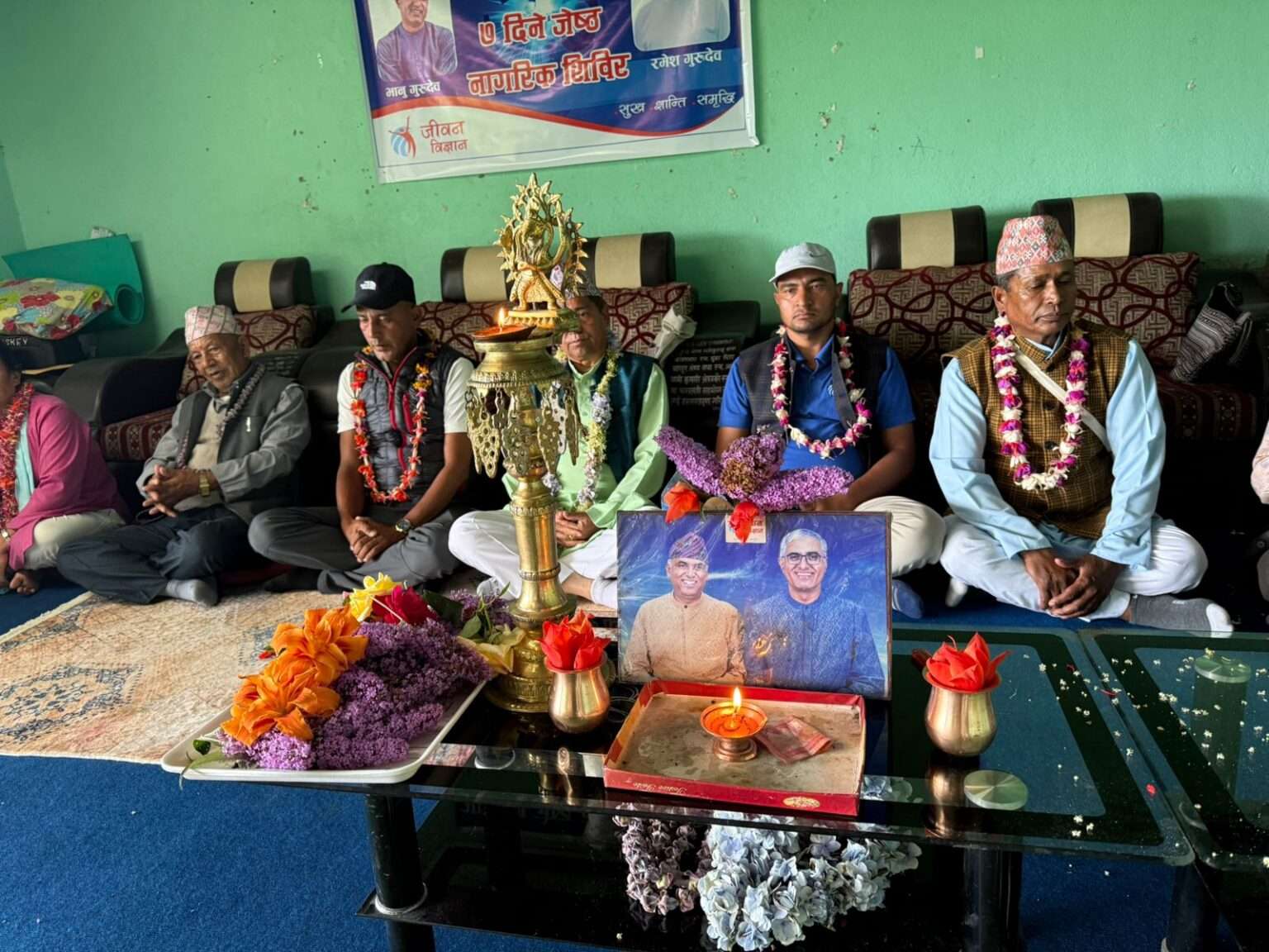 दोलखामा ७ दिने ज्येष्ठ नागरिक शिविर सुरु।