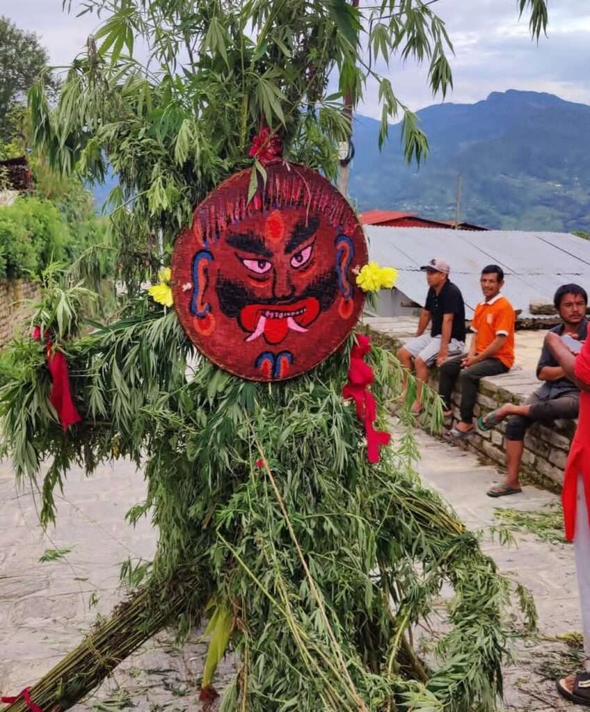 अभयपुर सहर दोलखामा परम्परागत घण्टाकर्ण (घठेमङ्गल) पर्व मनाइँदै
