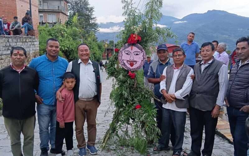 दोलखामा घण्टाकर्ण पर्व सम्पन्न, जोशी परिवारको पालोमा मनाइयो जात्रा