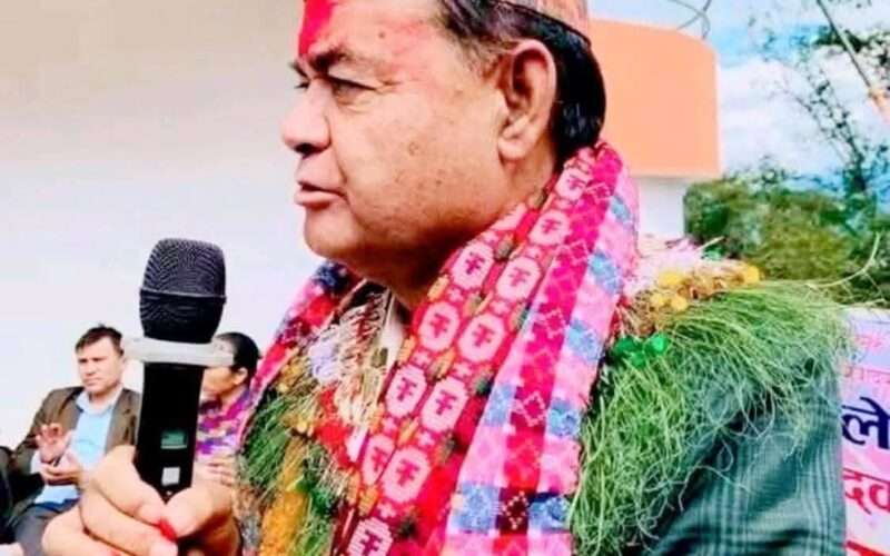 भौतिक पूर्वाधार विकास मन्त्रीमा भरत बहादुर केसी।