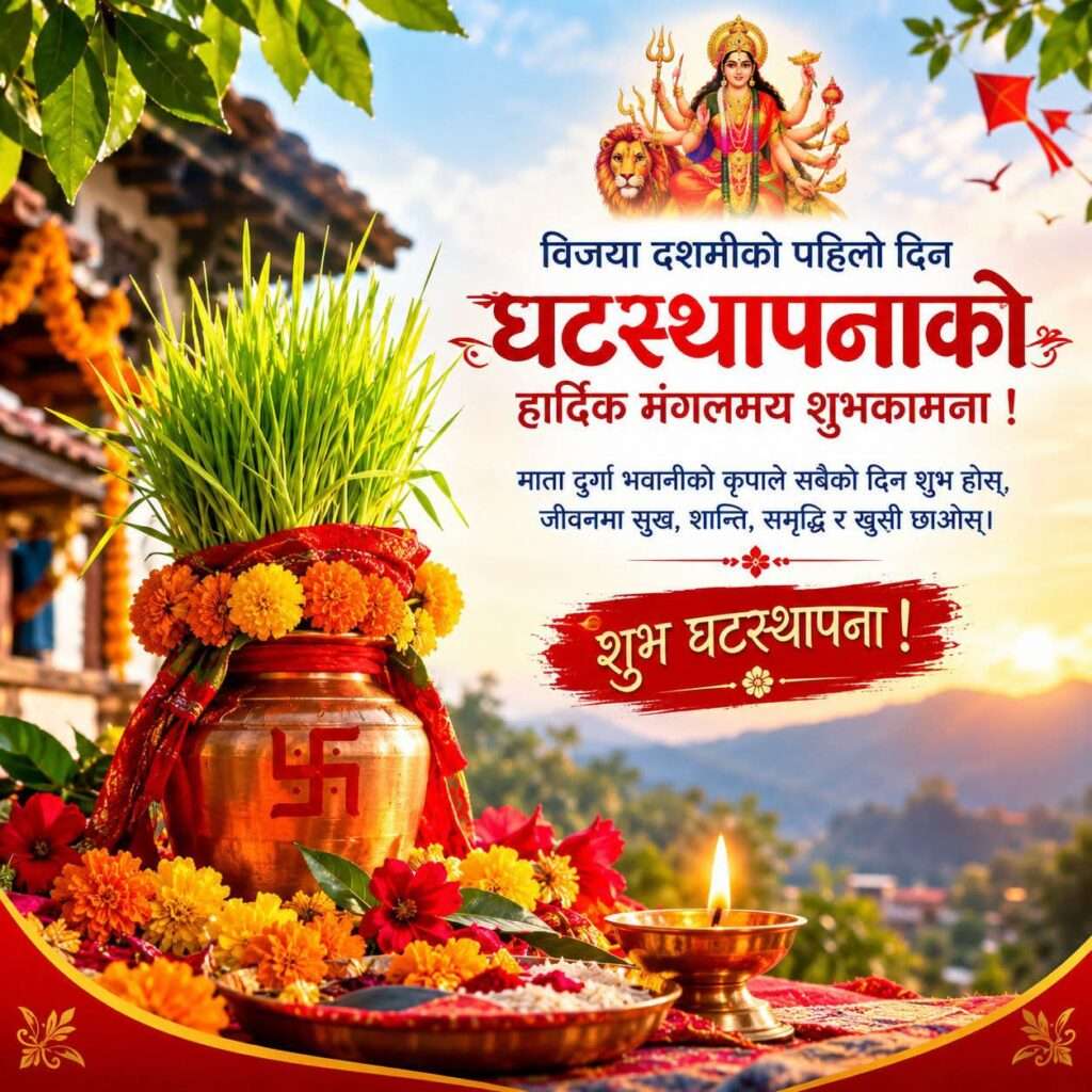 आजदेखि दसैँ सुरु, द्वाल्खामा जमरा राख्न पवित्र जल संकलन
